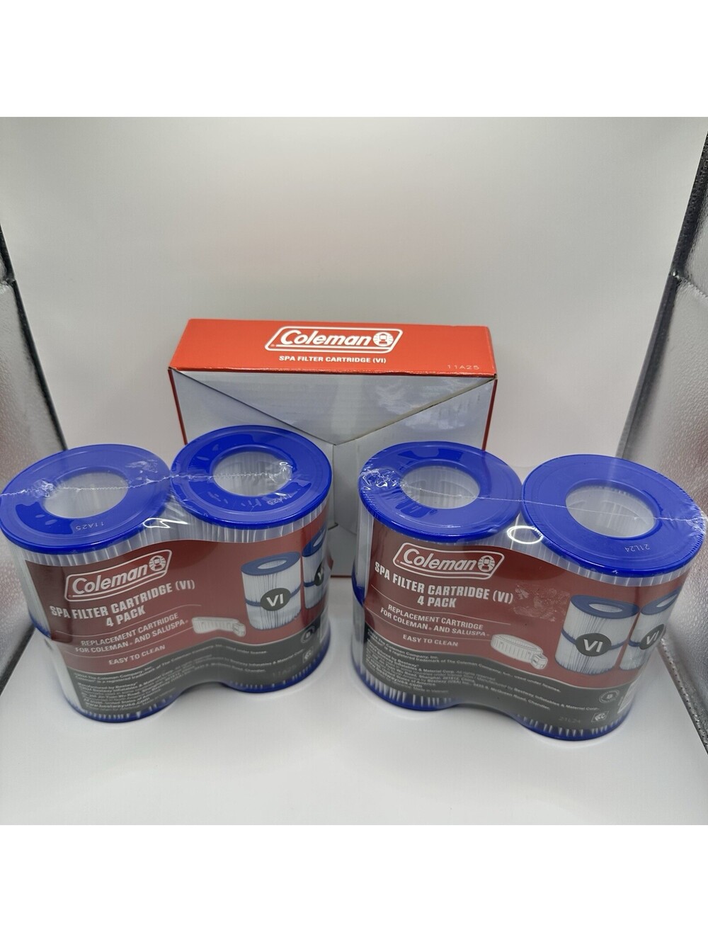 (Lot of 8) Coleman Saluspa - TYPE VI - Hot Tub Spa Filter Cartridges